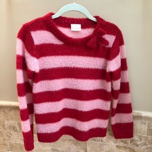 Hanna Andersson pink & red sweater
